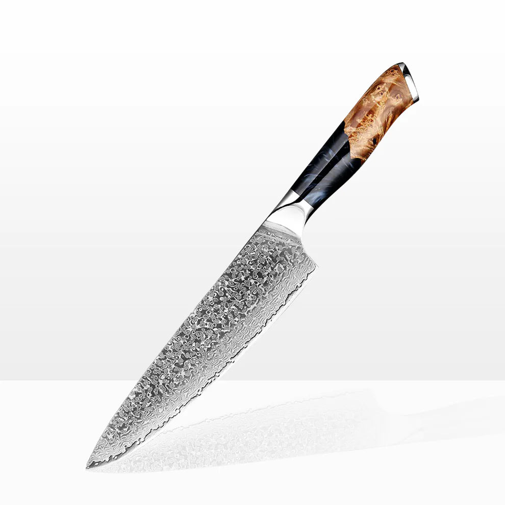 Seiran Damascus Chef's Knife (Gyuto)