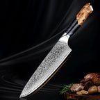 Seiran Damascus Chef's Knife (Gyuto)
