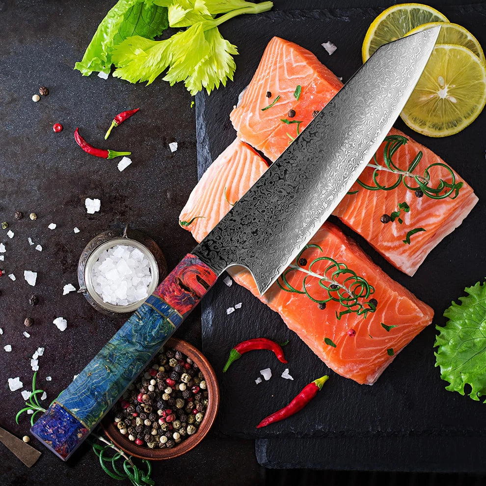 Kasumi Damascus Chef's Knife (Gyuto)