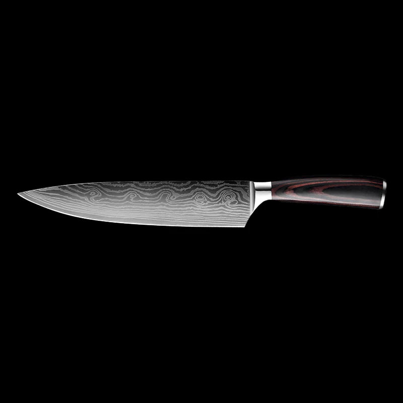 Rosewood Damascus Chef's Knife