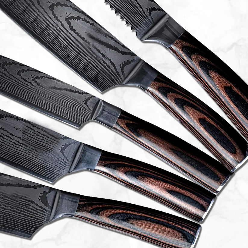 Rosewood Damascus Chef's Knife
